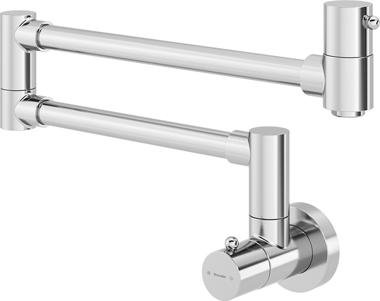 Marino · Pot filler · Chrome