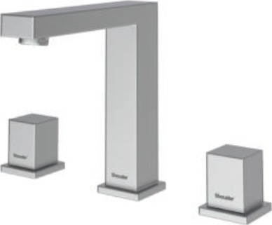 Europe · Three-piece basin mixer · Chrome