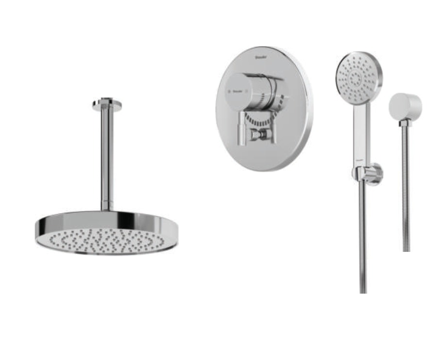Marino · Concealed shower - Type 3 · Chrome