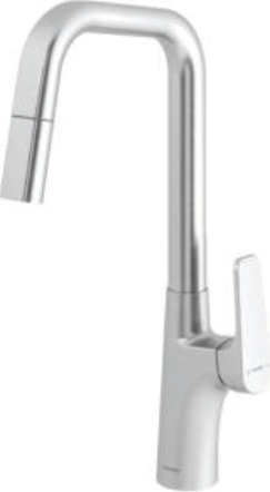 Akhen · Pull-down kitchen mixer · Chrome Matte