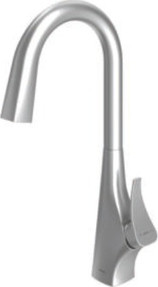 Aider · Pull-down kitchen mixer · Chrome