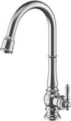 Bizans · Pull-down kitchen mixer · Representative photo